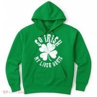 So Irish My Liver Hurts St. Patrick's Day Hoodie thumb 0