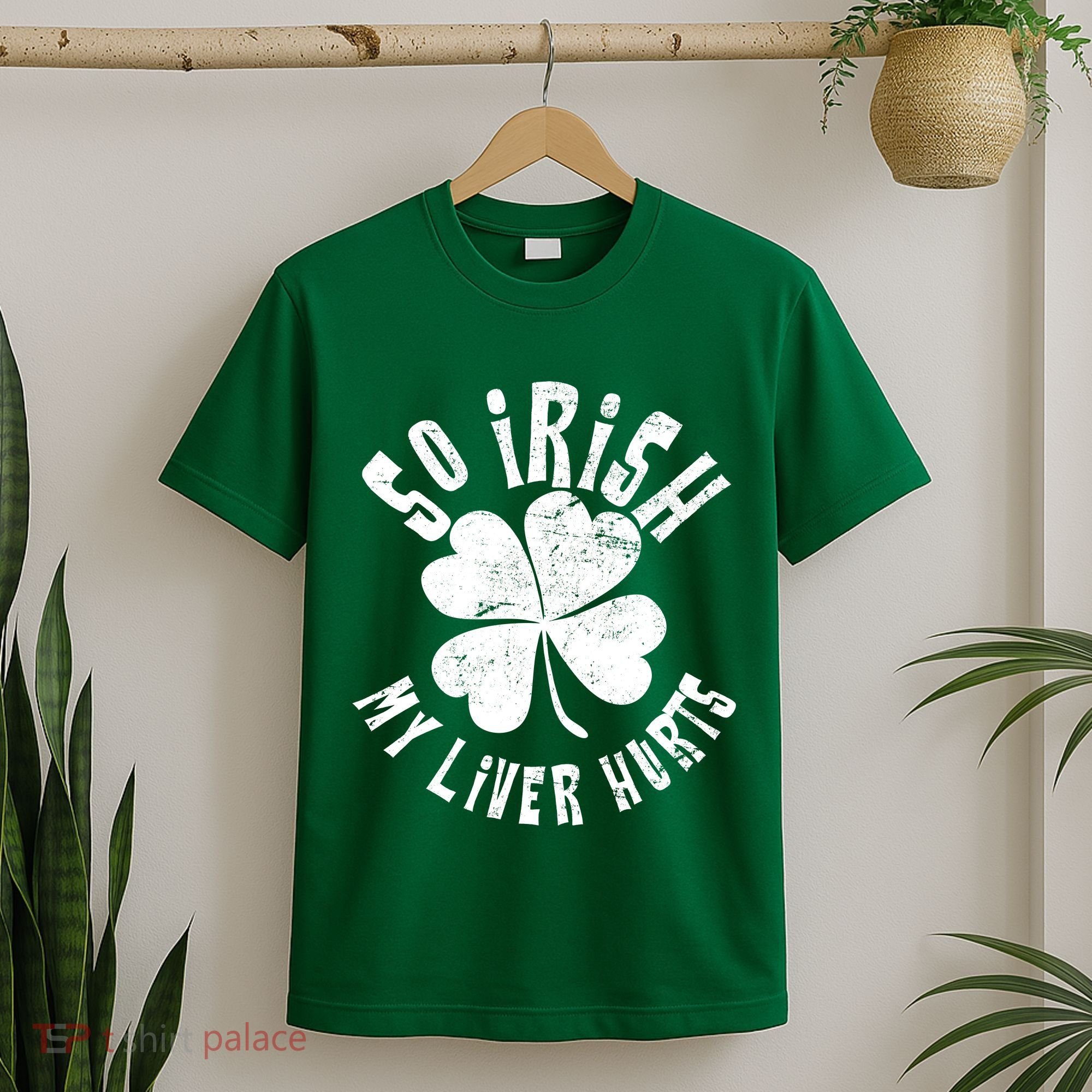 So Irish My Liver Hurts St. Patrick's Day T-Shirt