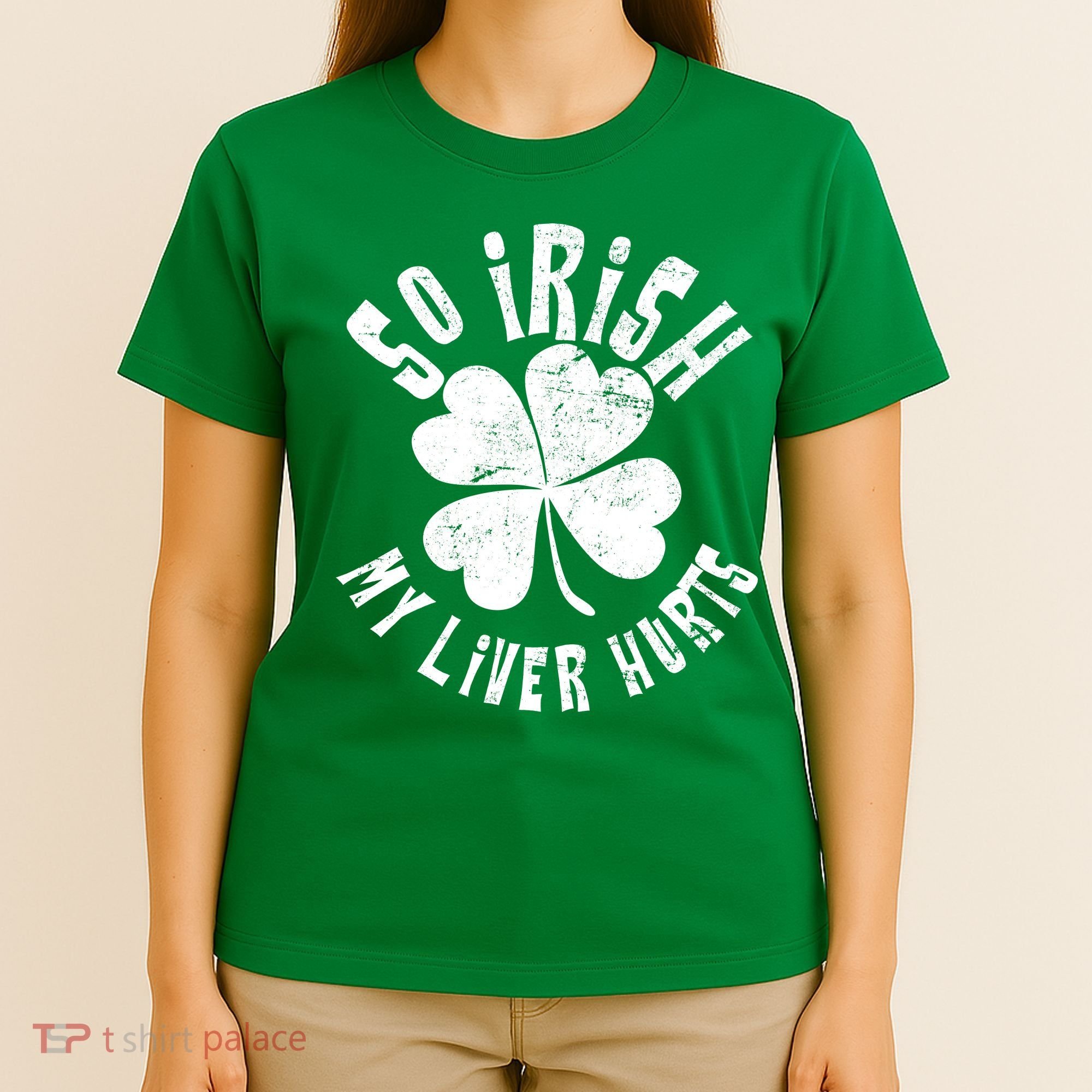 So Irish My Liver Hurts St. Patrick's Day T-Shirt