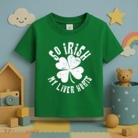 So Irish My Liver Hurts St. Patrick's Day Toddler T-Shirt thumb 3