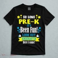 So Long Pre-K It's Been Fun Here I Come Kindergarten T-Shirt thumb 5