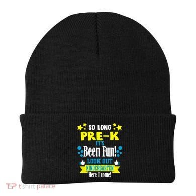 So Long Pre-K It's Been Fun Here I Come Kindergarten Beanie