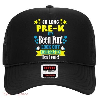So Long Pre-K It's Been Fun Here I Come Kindergarten Hat