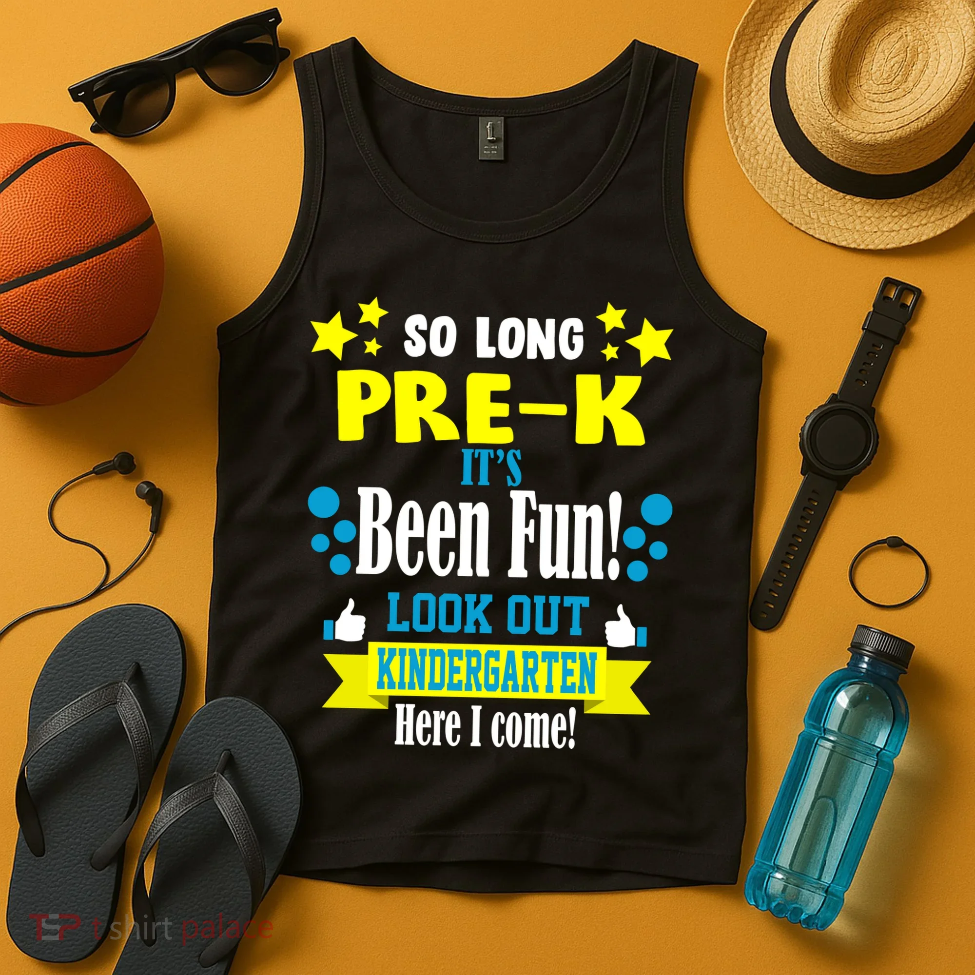 So Long Pre-K It's Been Fun Here I Come Kindergarten Tank Top