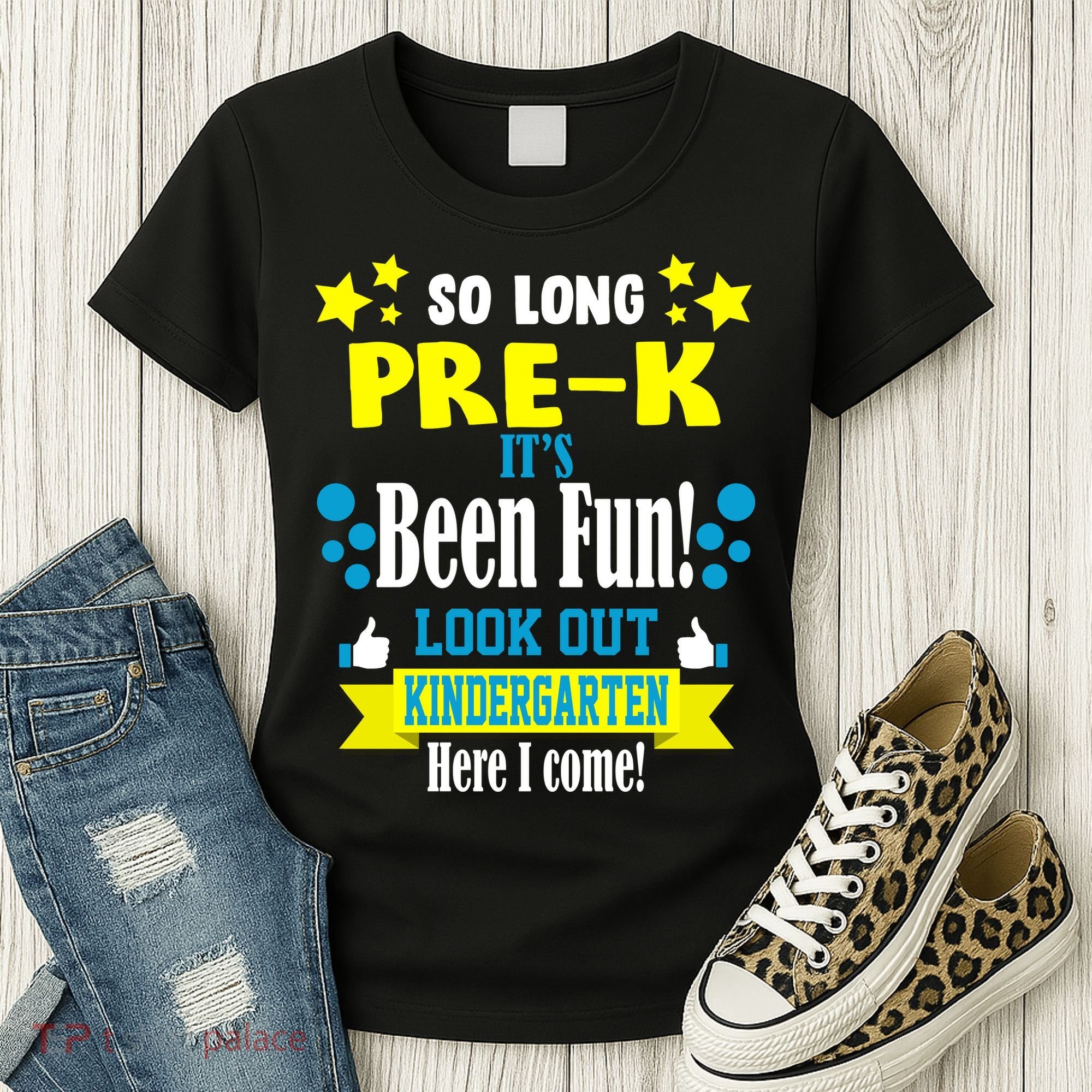So Long Pre-K It's Been Fun Here I Come Kindergarten Women's T-Shirt