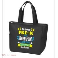 So Long Pre-K It's Been Fun Here I Come Kindergarten Tote Bag thumb 3