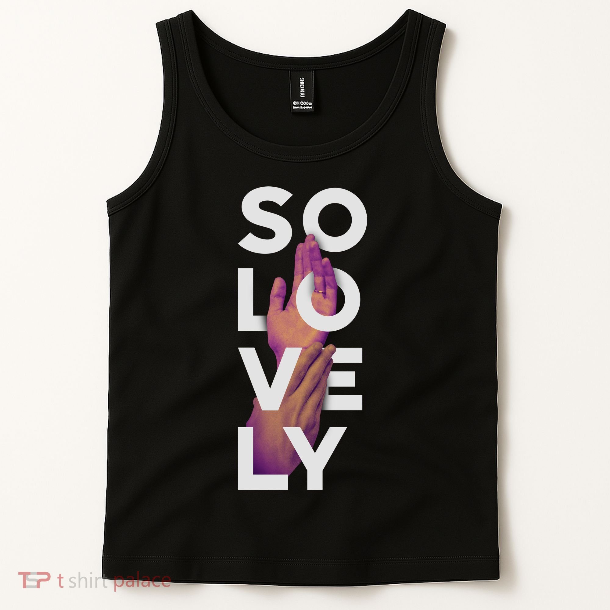 So Lovely Hand Tank Top