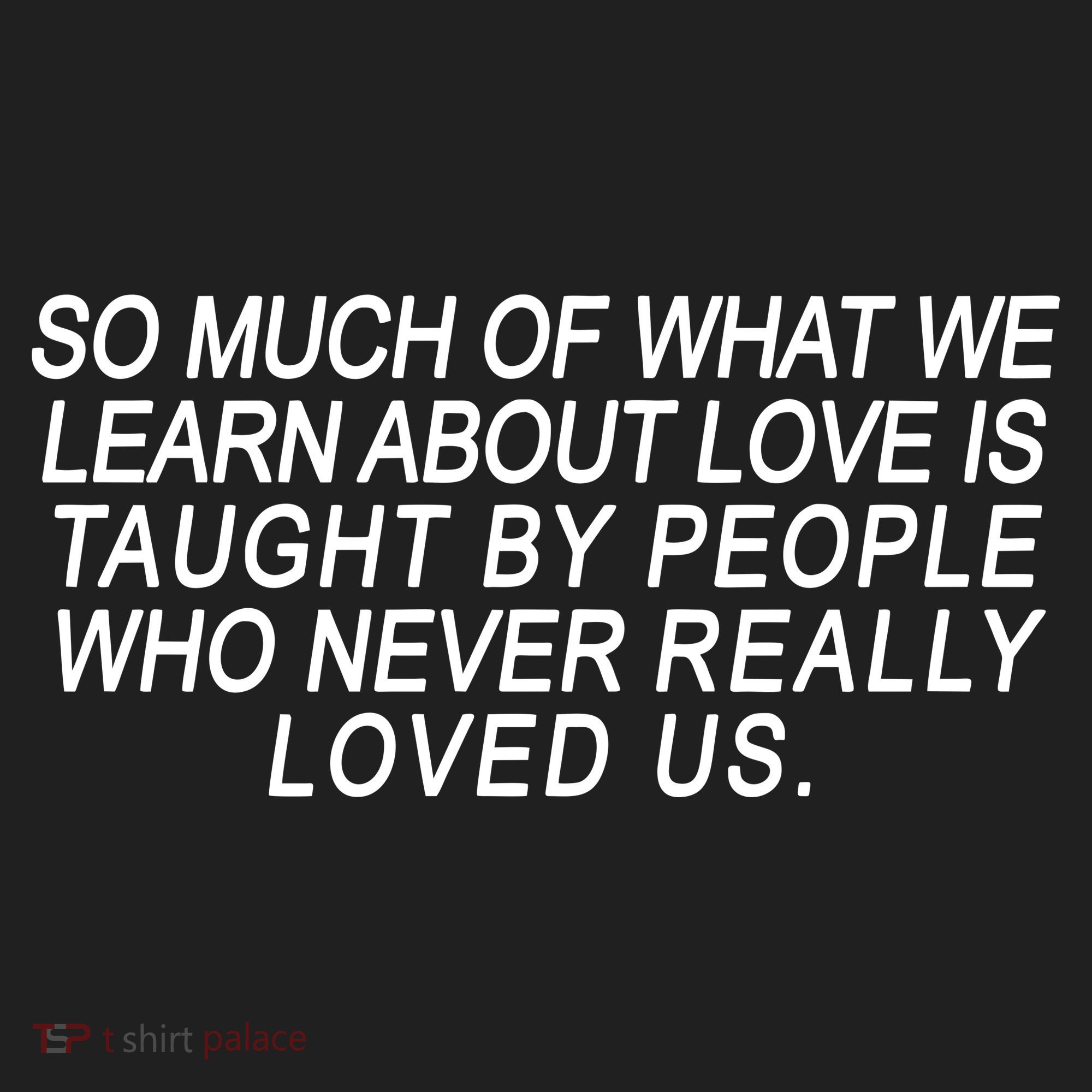 So Much Of What We Learn About Love Hat