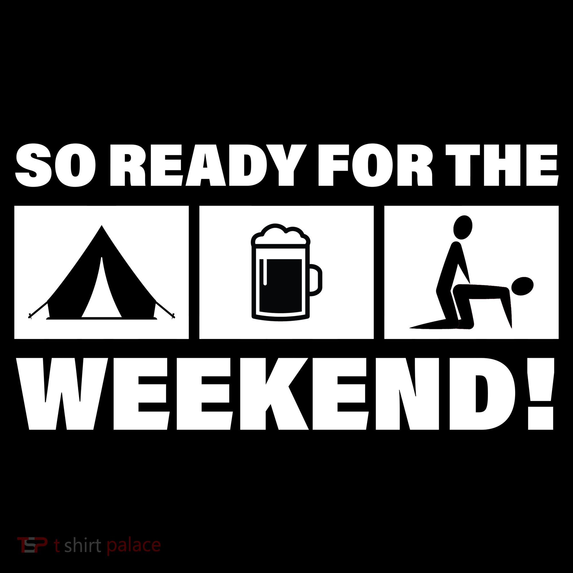 So Ready For The Weekend Camping Beer Women's Hoodie