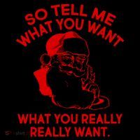 So Tell Me What You Really Want Santa Claus Coffee Mug thumb 5