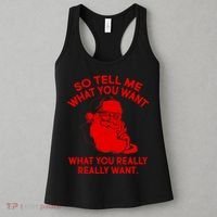 So Tell Me What You Really Want Santa Claus Women's Tank Top thumb 3
