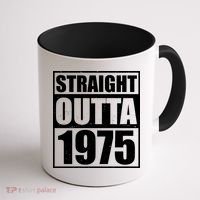 Straight Outta 1975 50th Birthday Coffee Mug thumb 1
