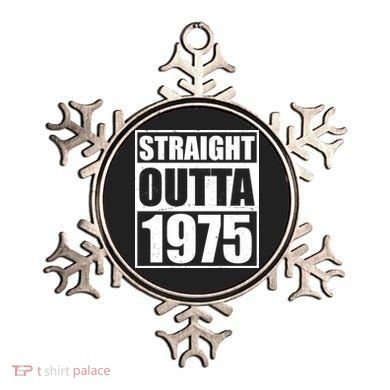 Straight Outta 1975 50th Birthday Ornament