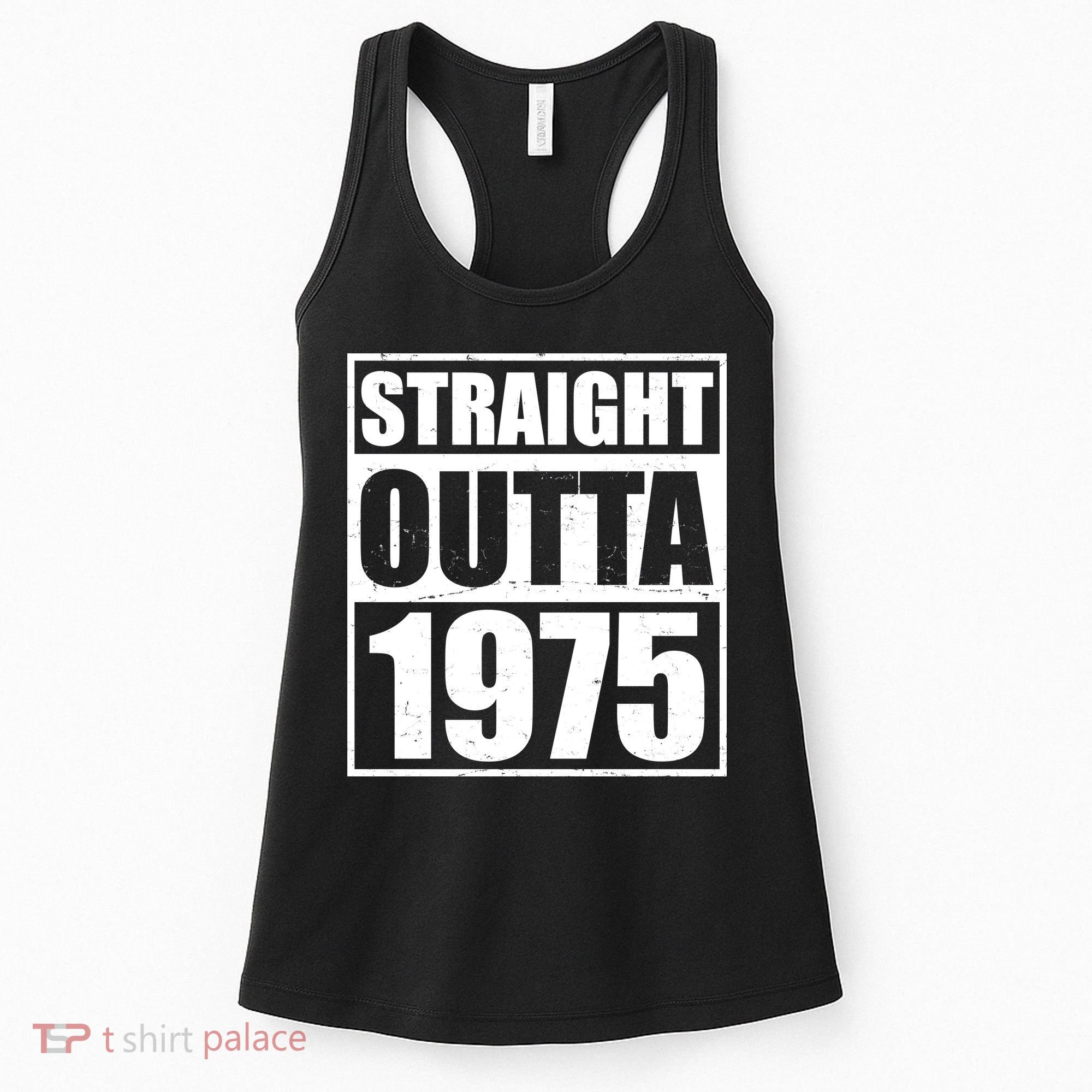 Straight Outta 1975 50th Birthday Women's Tank Top