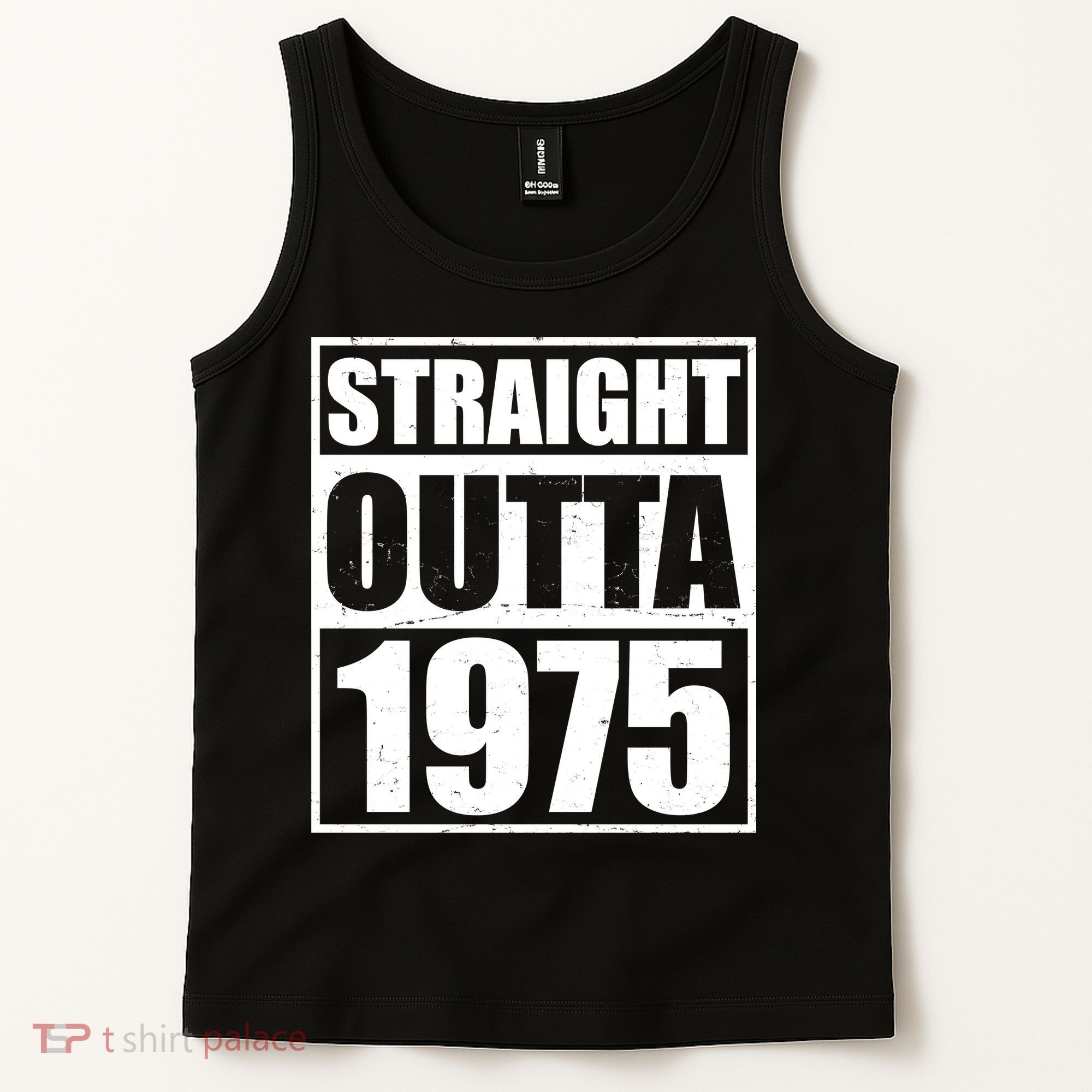 Straight Outta 1975 50th Birthday Tank Top