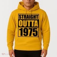 Straight Outta 1975 50th Birthday Hoodie thumb 2