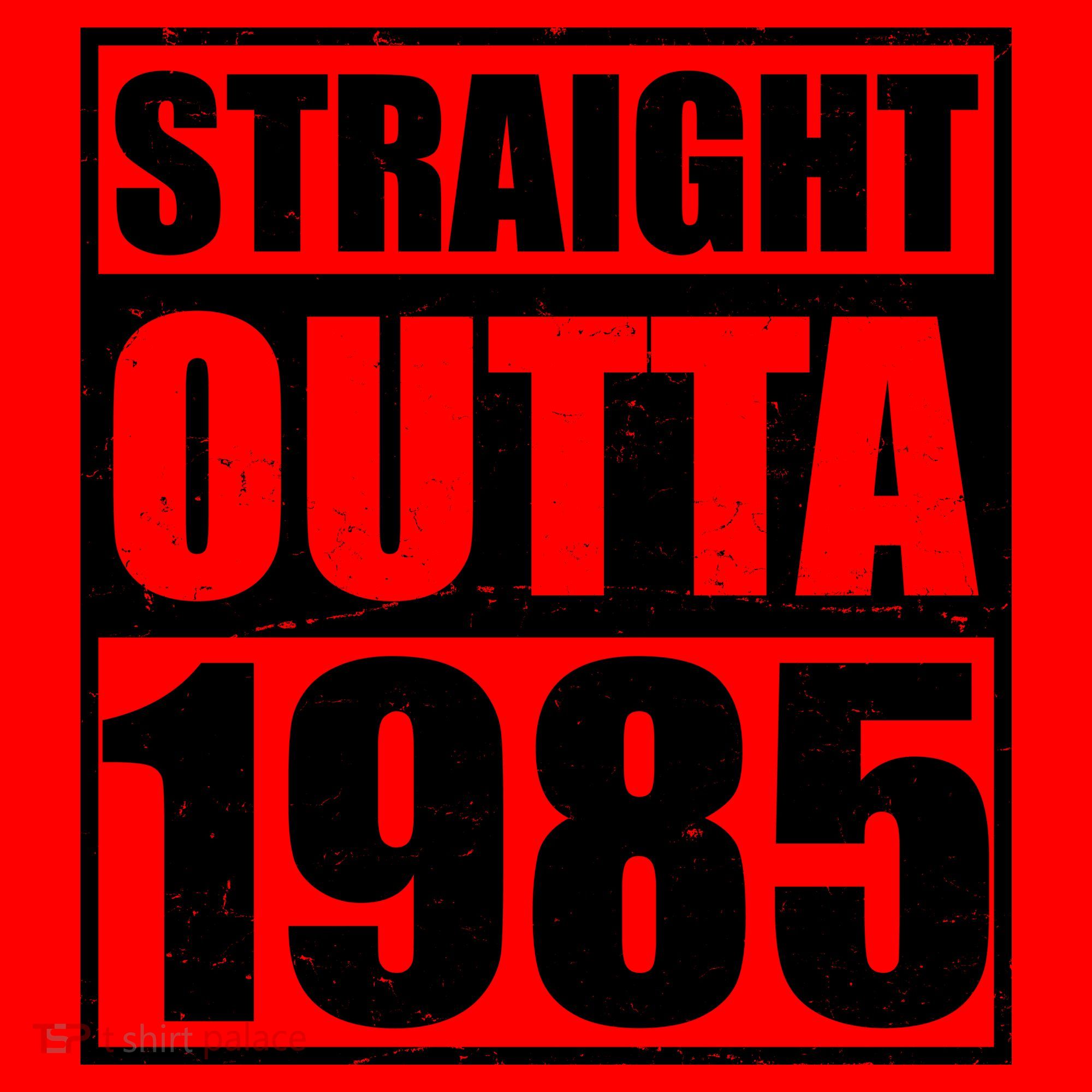 Straight Outta 1985 40th Birthday Santa Hat