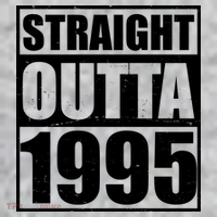 Straight Outta 1995 30th Birthday The Baniff Cuffed Pom Beanie thumb 2