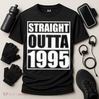 Straight Outta 1995 30th Birthday Cooling Performance Crew T-Shirt thumb 3