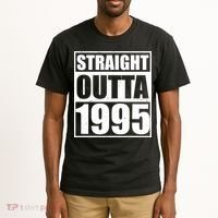 Straight Outta 1995 30th Birthday Tall T-Shirt thumb 2