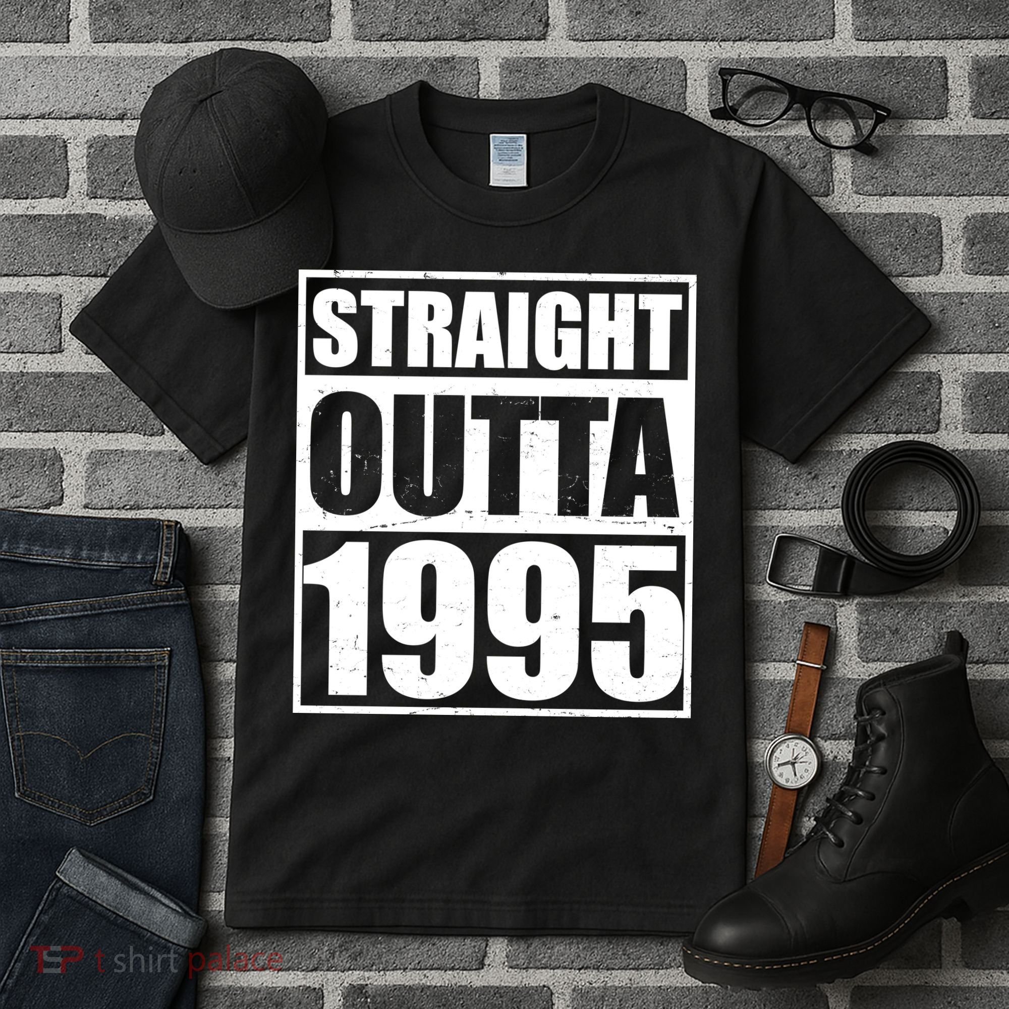 Straight Outta 1995 30th Birthday Tall T-Shirt