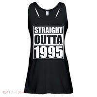 Straight Outta 1995 30th Birthday Ladies Essential Flowy Tank thumb 0