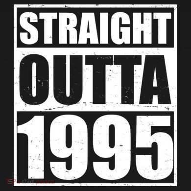 Straight Outta 1995 30th Birthday Ornament