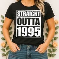 Straight Outta 1995 30th Birthday Women's T-Shirt thumb 2