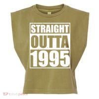 Straight Outta 1995 30th Birthday Garment-Dyed Women's Muscle Tee thumb 0
