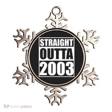 Straight Outta 2003 20th Birthday Ornament
