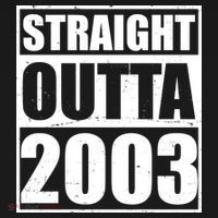 Straight Outta 2003 20th Birthday Ornament thumb 1