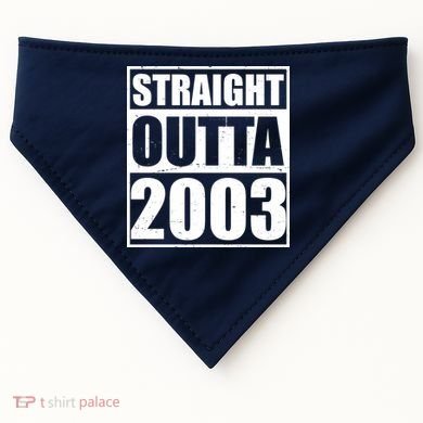 Straight Outta 2003 20th Birthday USA-Made Doggie Bandana