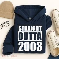 Straight Outta 2003 20th Birthday Hoodie thumb 4
