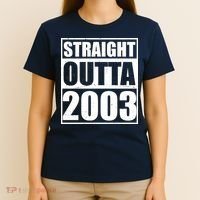 Straight Outta 2003 20th Birthday T-Shirt thumb 4