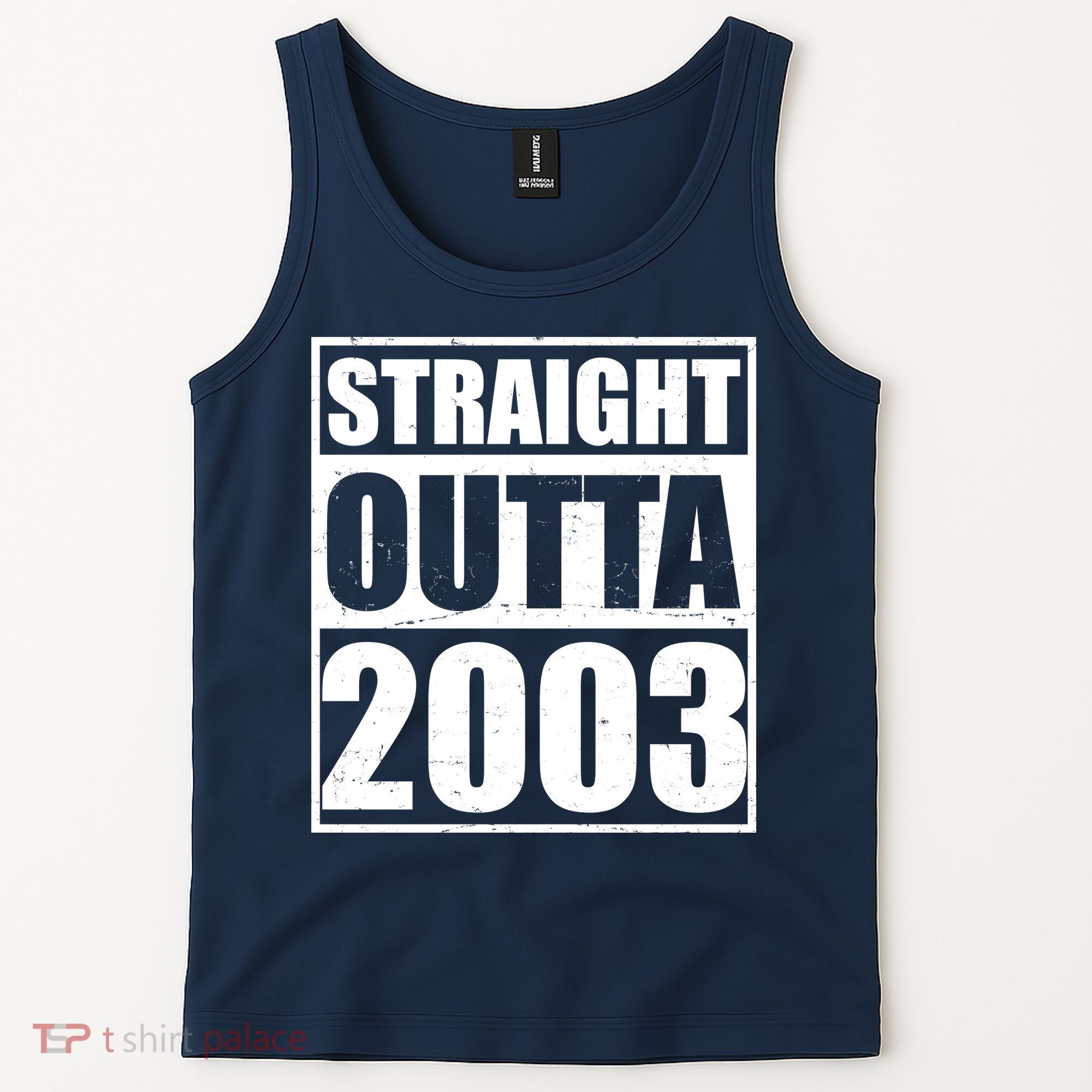 Straight Outta 2003 20th Birthday Tank Top
