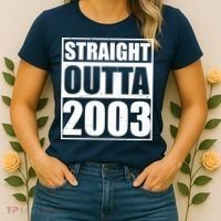Straight Outta 2003 20th Birthday Women's T-Shirt thumb 2