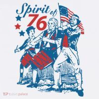 Spirit Of 76 Patriotic Vintage 4th Of July T-Shirt thumb 7