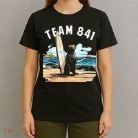 Surfing Otter 841 Otter My Way California Sea Otter T-Shirt thumb 4