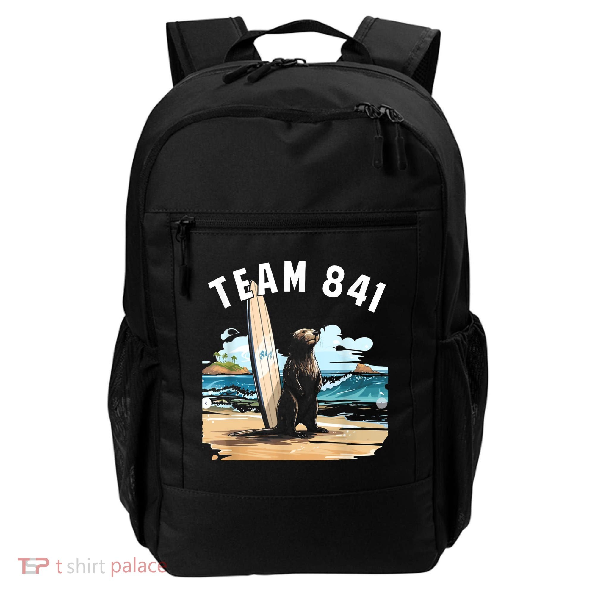 Surfing Otter 841 Otter My Way California Sea Otter Backpack