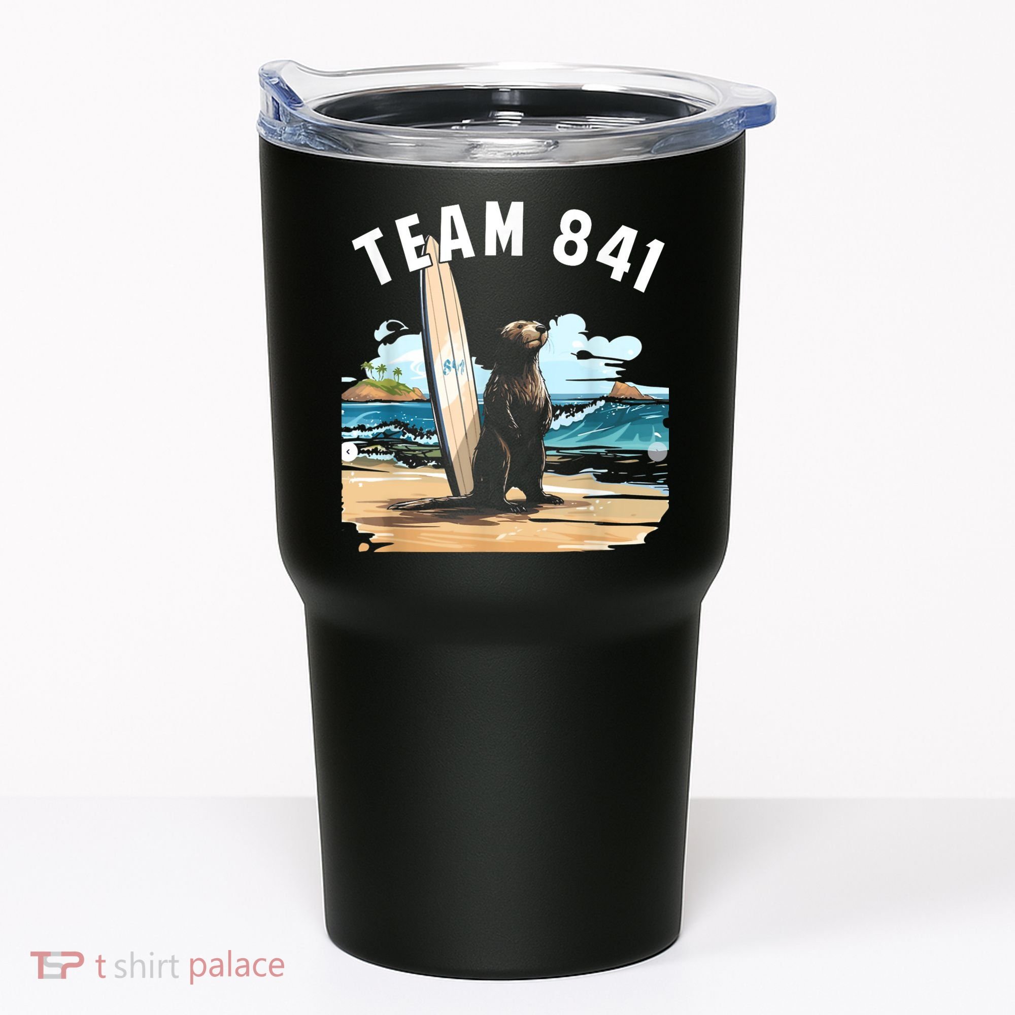 Surfing Otter 841 Otter My Way California Sea Otter Tumbler