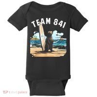Surfing Otter 841 Otter My Way California Sea Otter Baby Bodysuit thumb 0