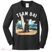 Surfing Otter 841 Otter My Way California Sea Otter Kids Long Sleeve Shirt thumb 0