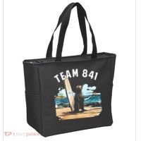 Surfing Otter 841 Otter My Way California Sea Otter Tote Bag thumb 2