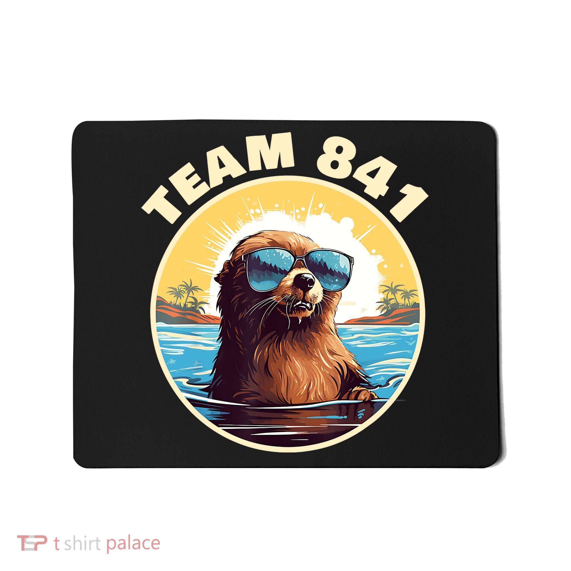 Surfing Otter 841 Otter My Way California Sea Otter Mousepad