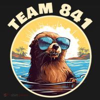 Surfing Otter 841 Otter My Way California Sea Otter Baby Bodysuit thumb 2