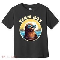 Surfing Otter 841 Otter My Way California Sea Otter Toddler T-Shirt thumb 0