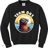 Surfing Otter 841 Otter My Way California Sea Otter Kids Sweatshirt thumb 0