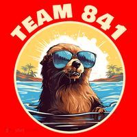 Surfing Otter 841 Otter My Way California Sea Otter Santa Hat thumb 1