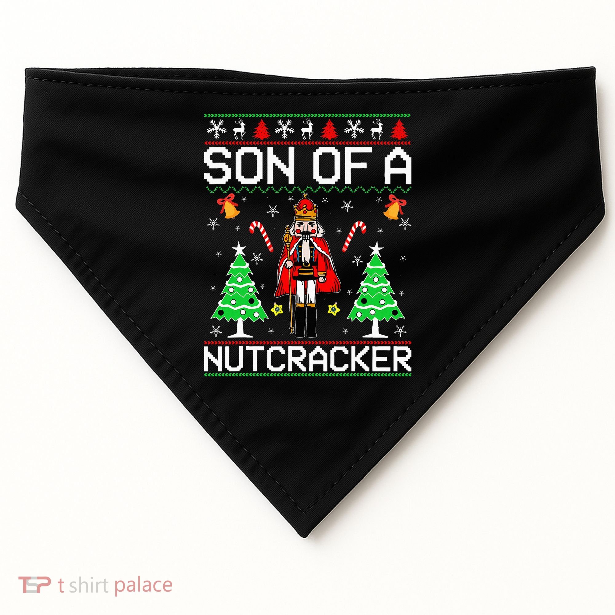 Son Of A Nutcracker USA-Made Doggie Bandana