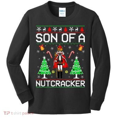 Son Of A Nutcracker Kids Long Sleeve Shirt